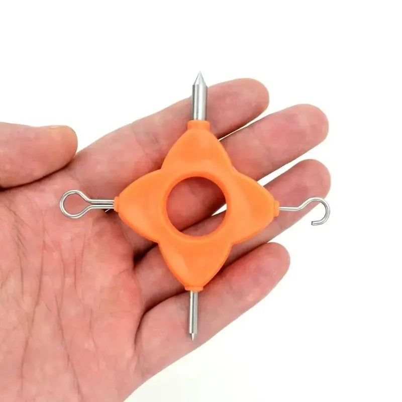 Hirisi 4-in-1 Fishing Line Knotter Tool | Carp Rig Knot Puller Fishing Knotter Tool Zpaxo