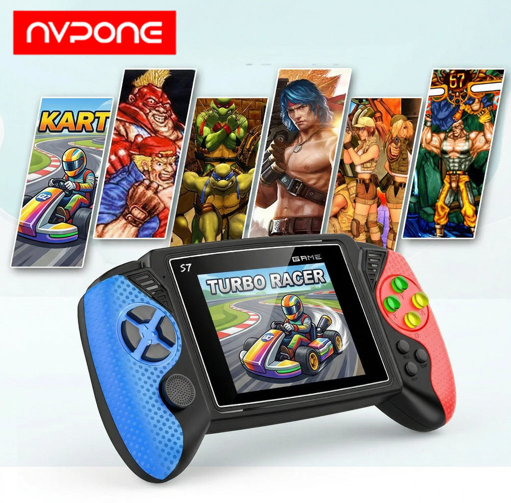S7 Retro Handheld Game Console LCD Screen Built-in 620 Games Gaming