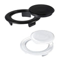 Table Umbrella Hole Ring and Cap Replacement Parts Umbrella Hole Ring Plug Set for Summer Garden Outdoor Activities Courtyard Zpaxo Black