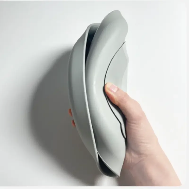 Silicone Pet Cat Dog Slow Food Bowl Fat Help Healthy Round