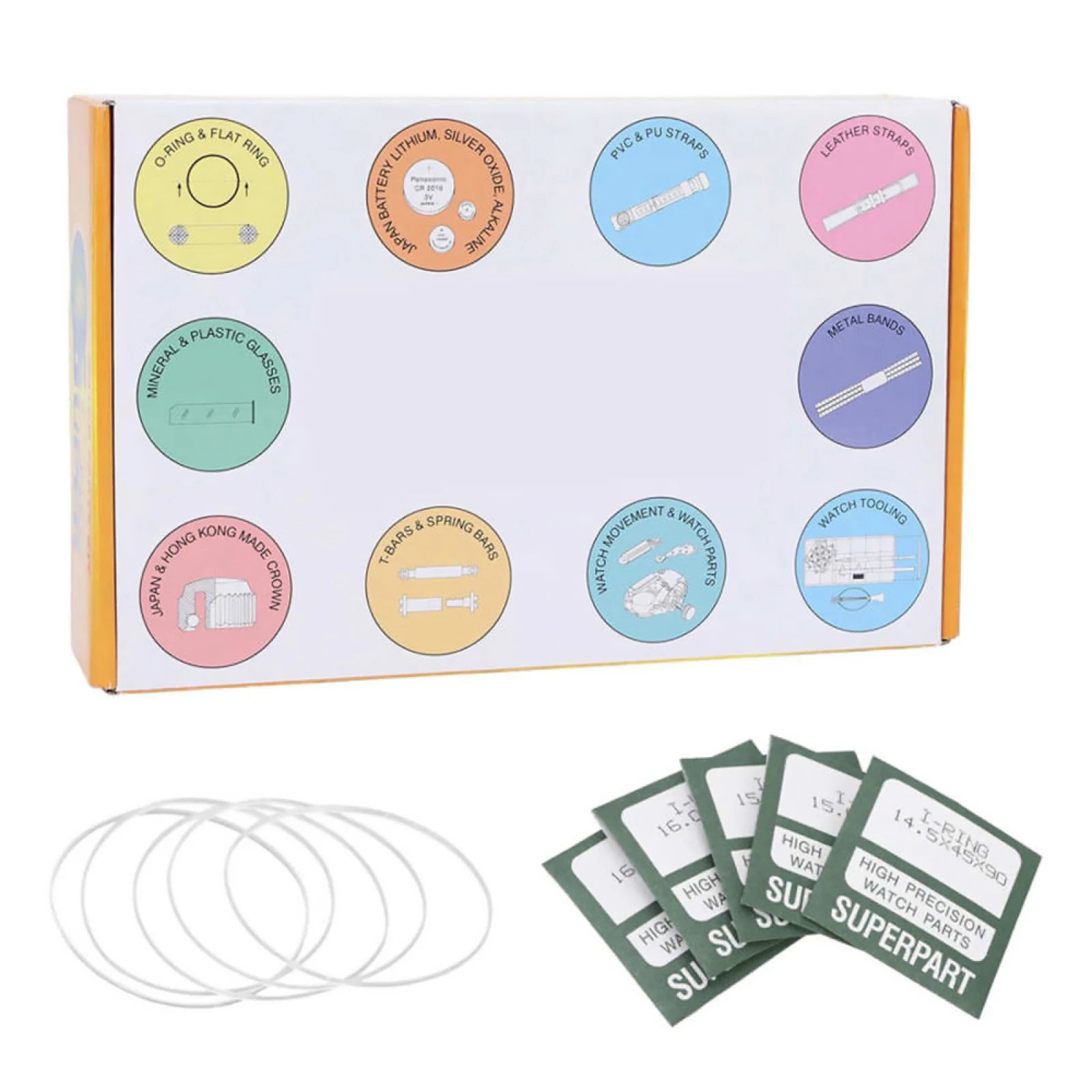 Box Waterproof Watch O Ring DIY Case Back Gasket Washers Professional