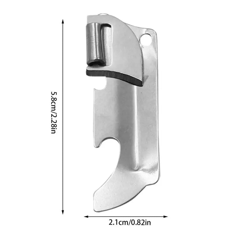 Manual Can Openers Stainless Steel Hand Held Opener Jar Camping