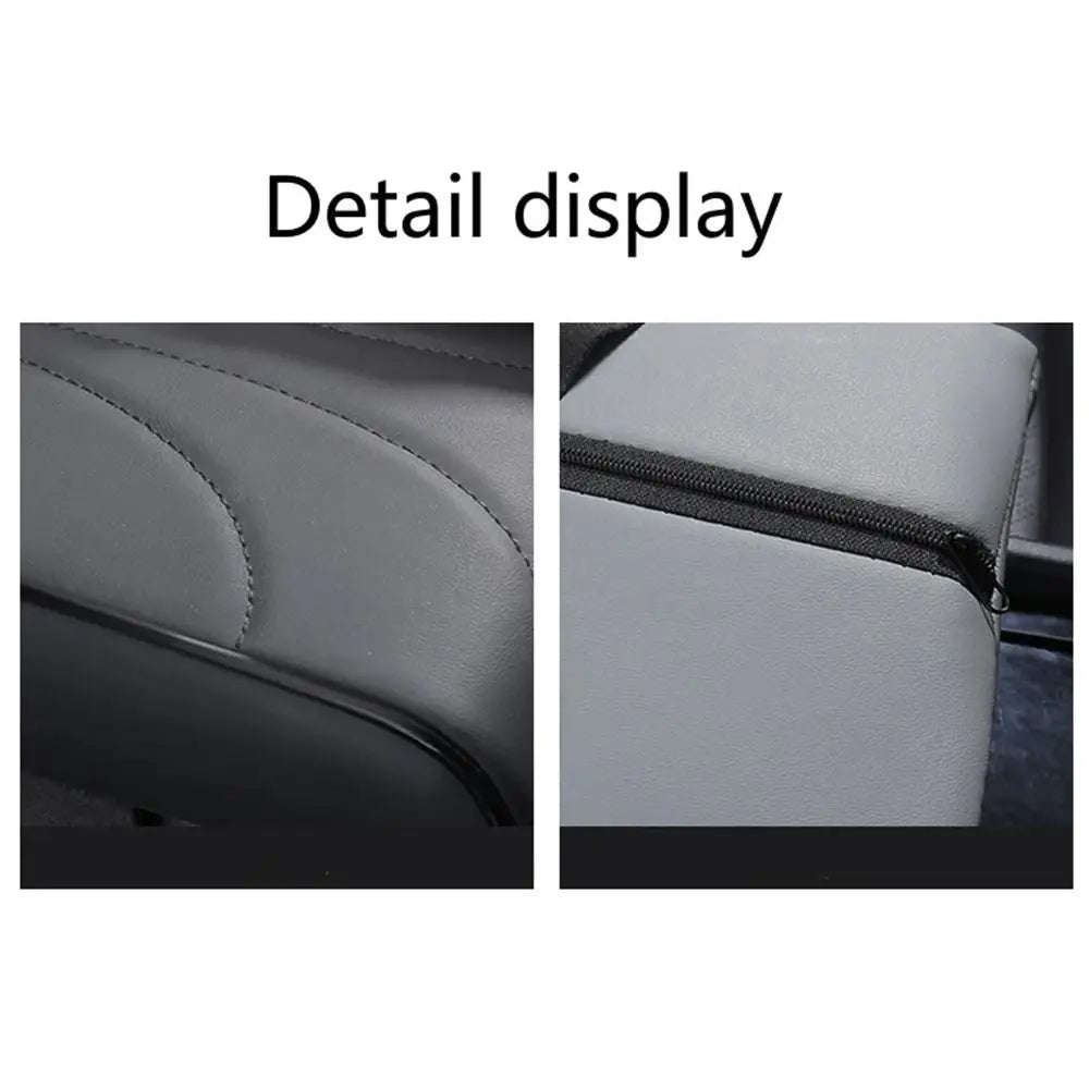 Thick Car Armrest Mat Comfortable Soft Center Console Cover Anti-slip Zpaxo