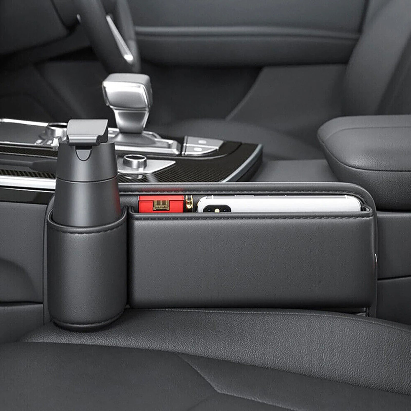 Car Seat Crevice Gaps Storage Box Left Side Gap Slit Filler Holder