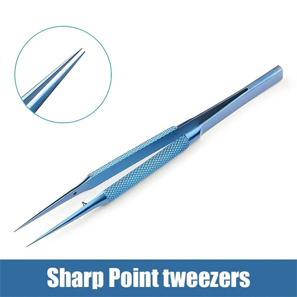 Antimagnetic Titanium Tweezers – Precision Phone Repair Forceps Precision Repair Tweezers Zpaxo Straight