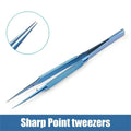 Antimagnetic Titanium Tweezers – Precision Phone Repair Forceps Precision Repair Tweezers Zpaxo Straight