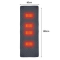60X180cm Camping Tent Heated Mat Outdoor USB Electric Blanket 3 Level Adjustable Temperature Heater Cushion for Winter Travel Zpaxo Blue Dual inter 60X180CM