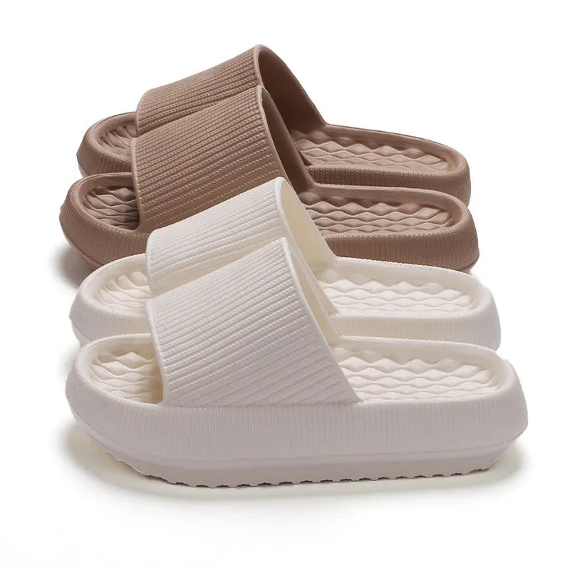 EVA Soft Sole Pillow Slides Summer Beach Flip Flops Women Non Slip