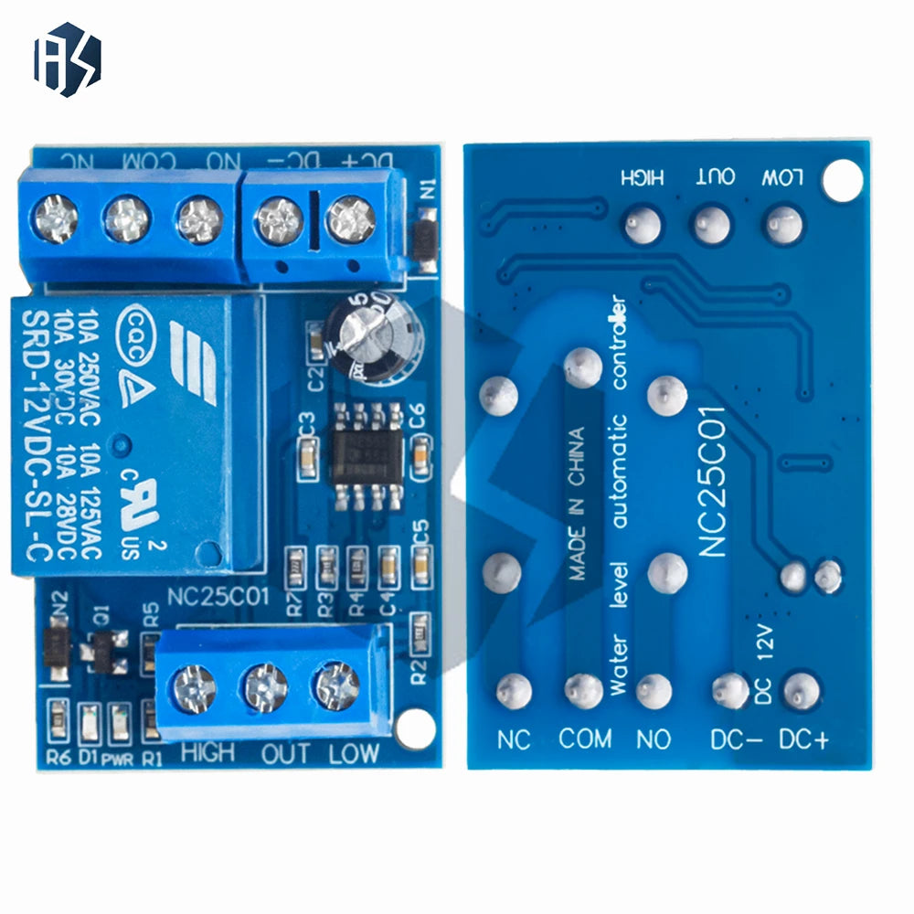 12V DC Automatic Liquid Level Sensor Module Water Flow Control Switch Zpaxo