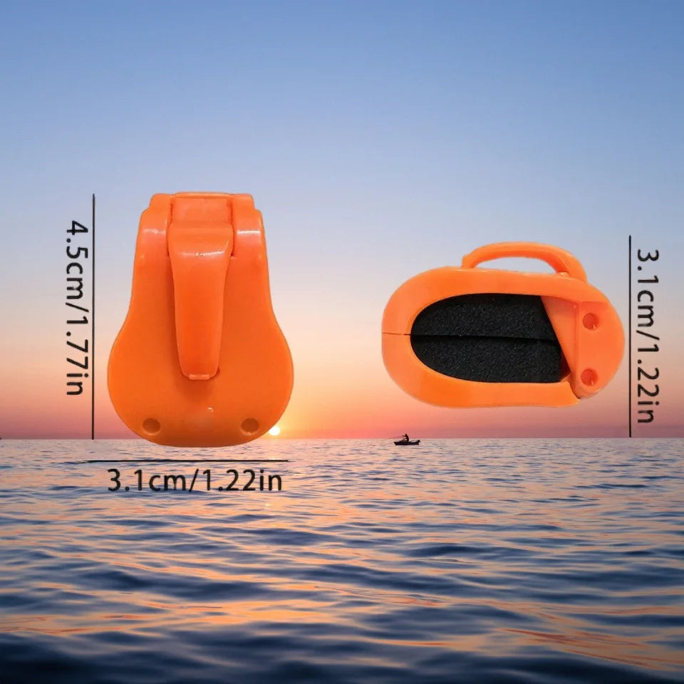 Quick-Attach Fishing Rod Clip – 1-Hand Tool-Free Holder 2/4 Pack