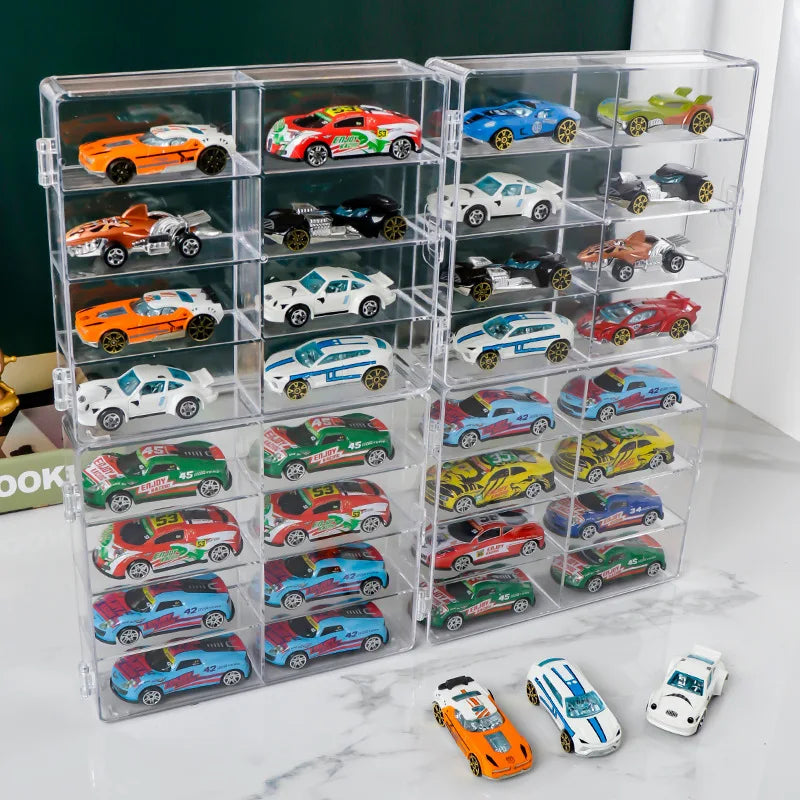 Transparent Collection Rack Car Model Storage Box Dust-proof Ornament
