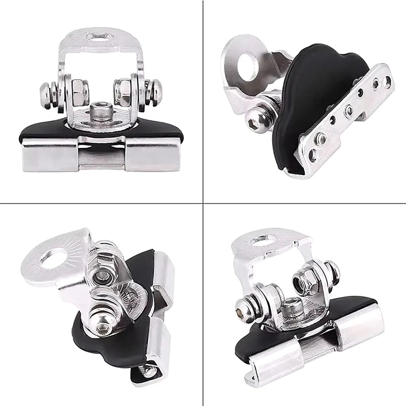 1 Car LED Light Bar Mounting Bracket Work Clamp Holder Hood Fog Lamp