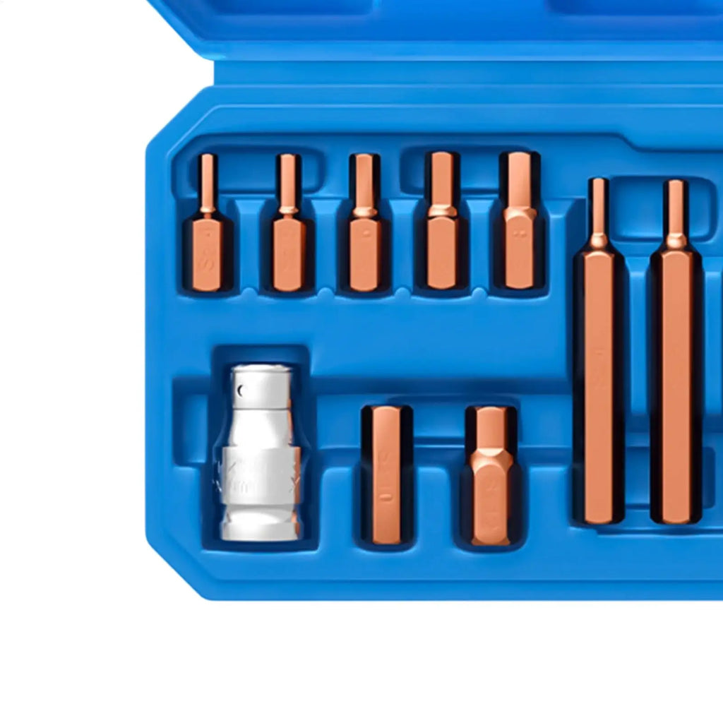Driver Bit Magnetic Hex Head Heavy Duty Metal Anti-slip Hand Tools