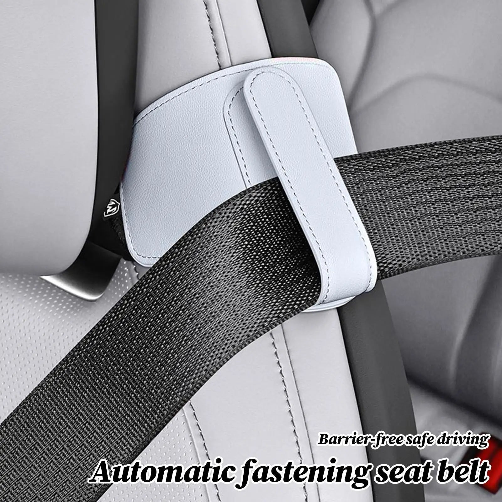 Car Seat Belt Adjuster Shoulder Strap Comfortable Safety Locking Clip
