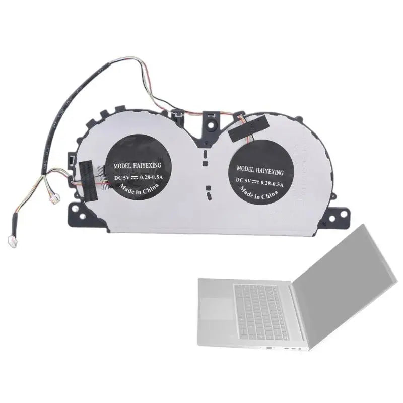 652F CPU Cooling Fan DC5V 0.5A Laptops Coolers Heatsinks Fan 4Pin Radiators Zpaxo