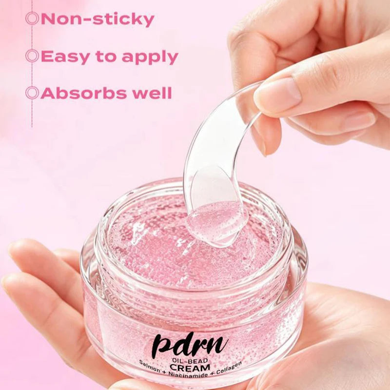 PDRN Salmon Oil Bead Moisturizer Cream 50g – Hydrating Face Cream Face Moisturizer Cream Zpaxo