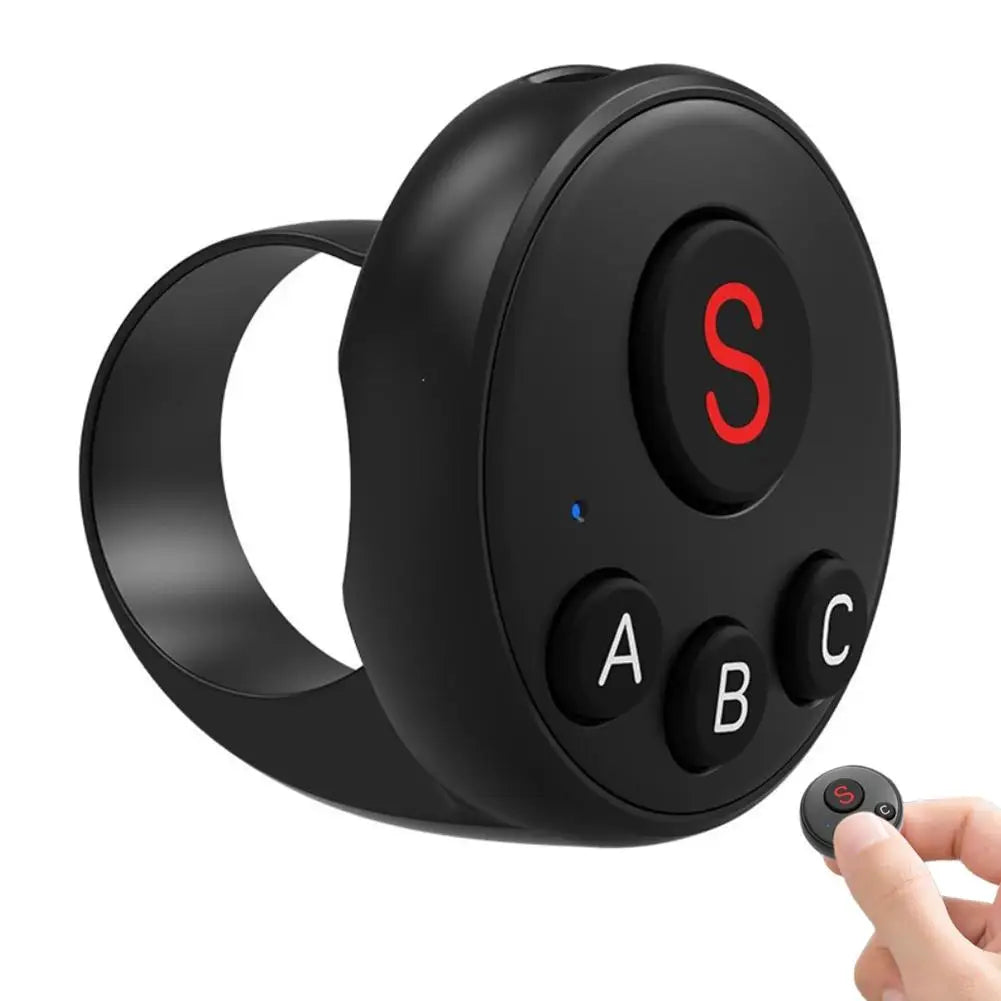 Bluetooth Thumb Remote for DJI & Insta360 Action Cameras Camera Remote Control Zpaxo Black CN