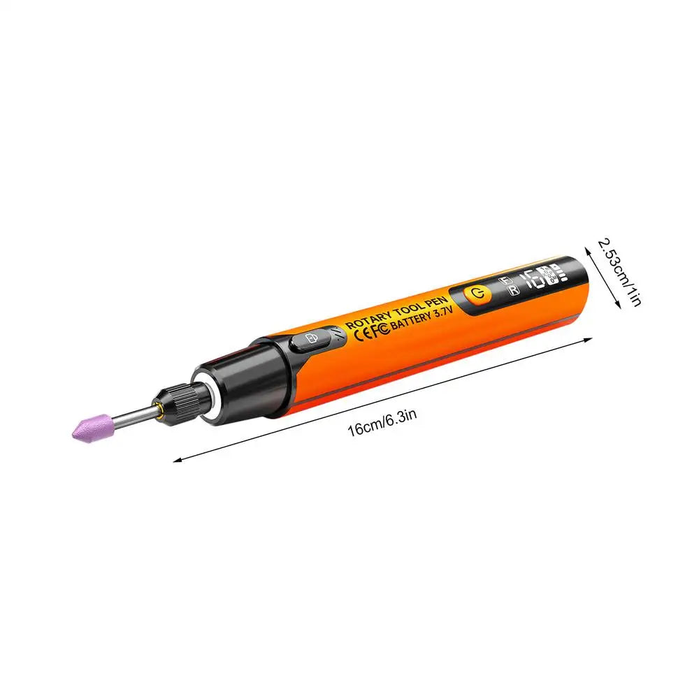 Rotary Tool 6 Speed Rechargeable Engraving Pen Small Light Jewelry