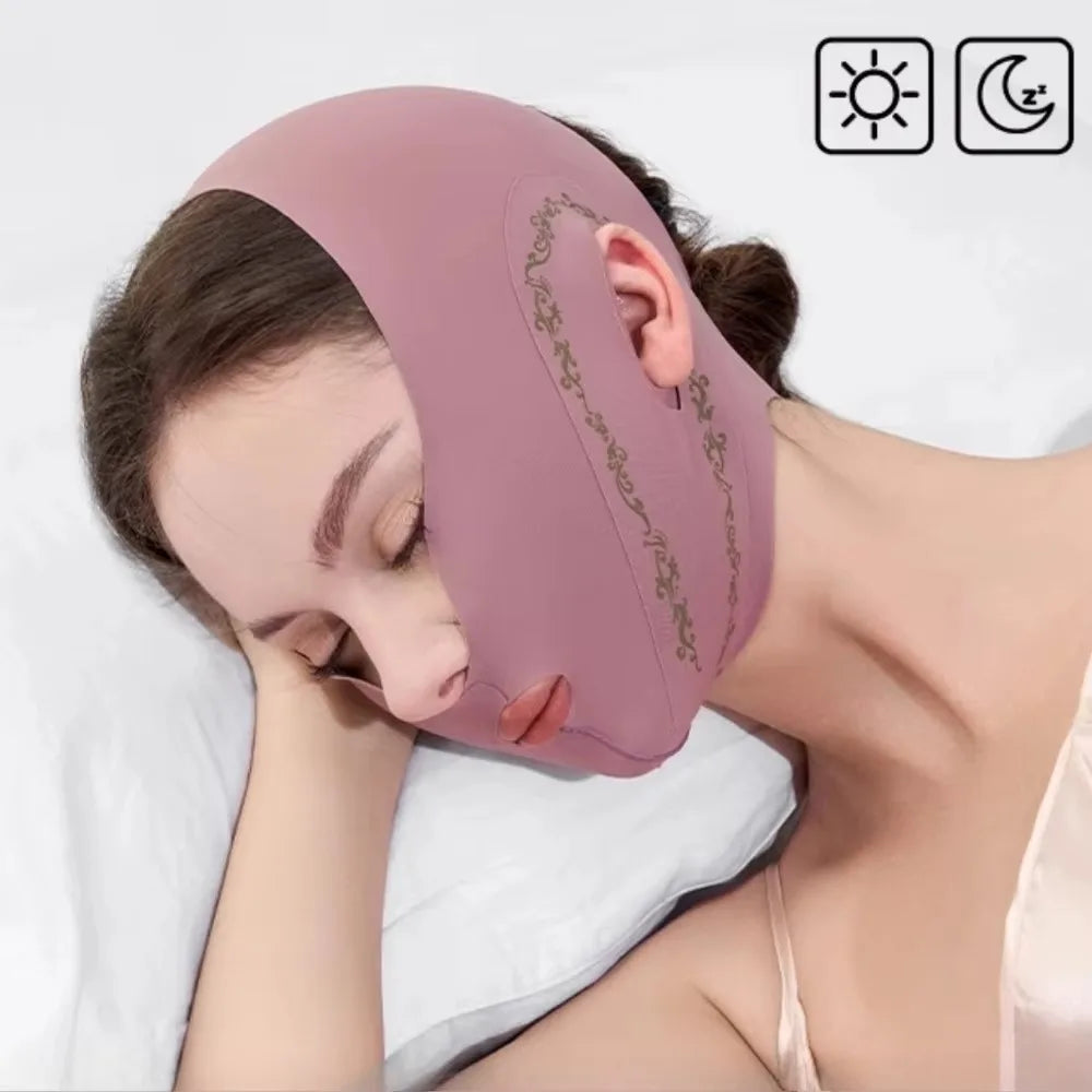 Adjustable Face Slimming Bandage Upgraded Lifting Belt Facial Massage Zpaxo