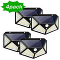 100 LED Solar Motion Sensor Wall Light – IP65 Outdoor Lamp