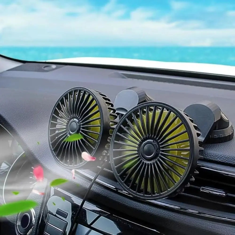 RVs Low Noise Universal Cooling Fan 360 Rotatable 3 Speeds Adjustable Zpaxo