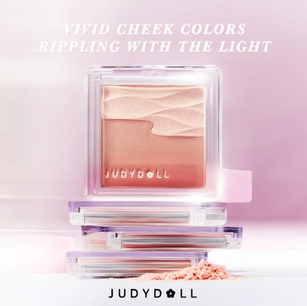Judydoll Water Satin Glow Blush Layered Water-satin Blends Vivid Zpaxo