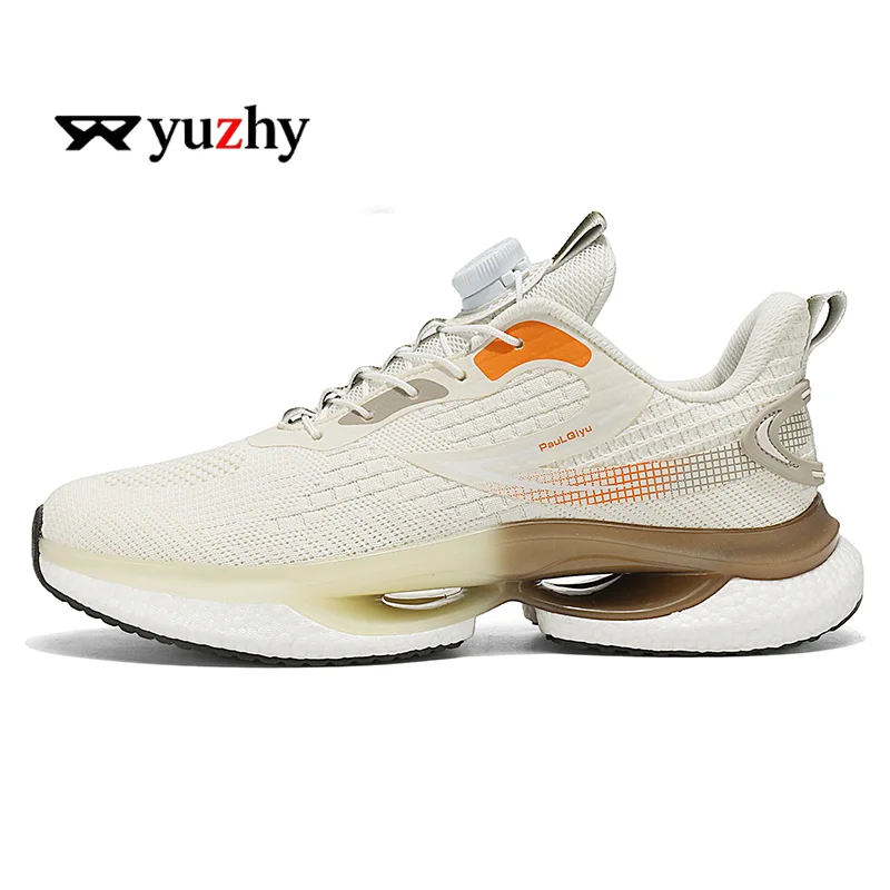 Men's Casual Sneakers Luxury Trainer Shoes Breathable Race Running