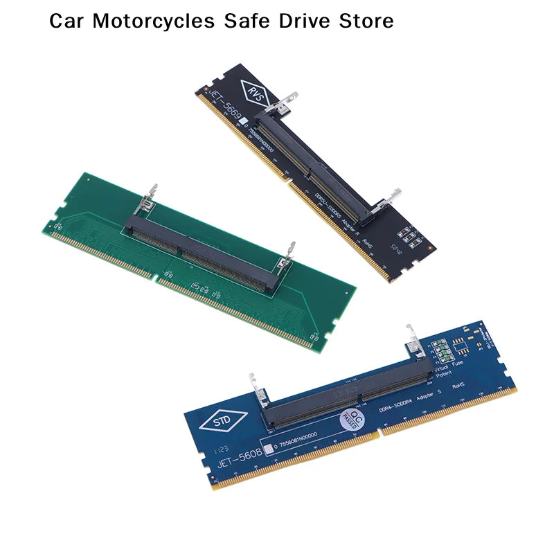 DDR3 DDR4 DDR5 Laptop Desktop Memory Adapter Card RAM Connector DIMM
