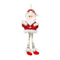 Long Legged Swingable Santa Snowman Deer Bear Holiday Decoration Kids