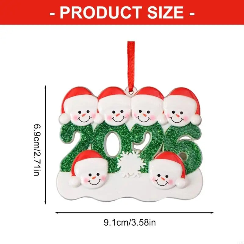Handmade Snowman Couple Holiday Decoration Resin Materials Decorative