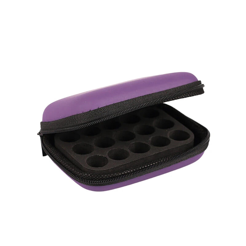 CM15Slots 1 2 Essential Oil Case Young Living Roller Bottles Storage