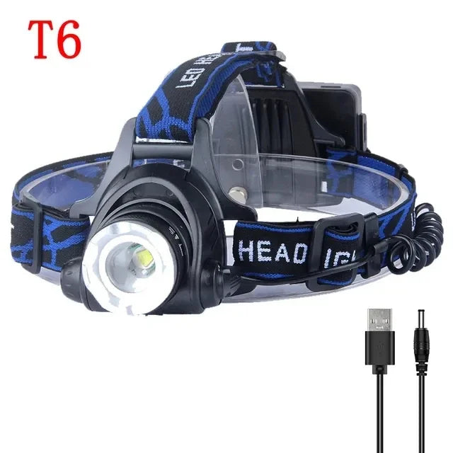1000LM LED Rechargeable Headlamp – Waterproof Outdoor Torch