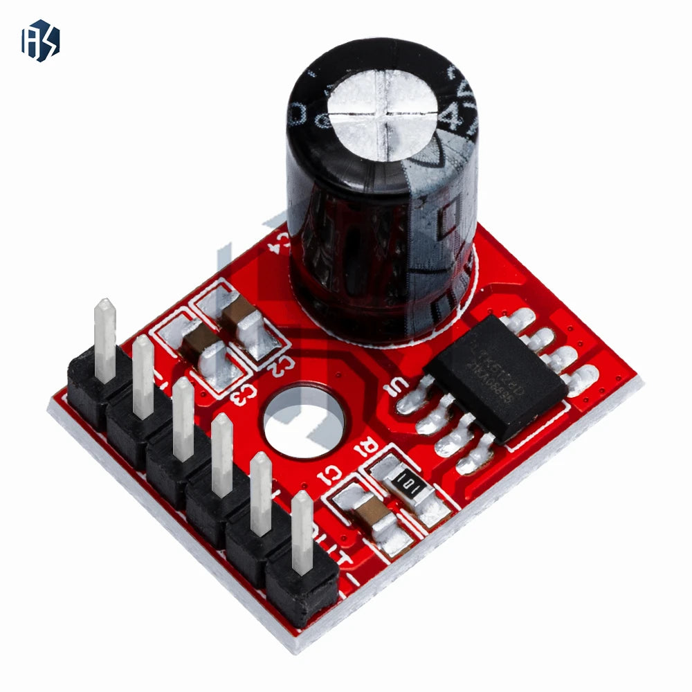 5128 Amplifier Board 5W Class D Digital Amplifier Board Mono Audio Module Low Distortion VS88715V DC2.5-5.5V LTK5128 Class AB Zpaxo