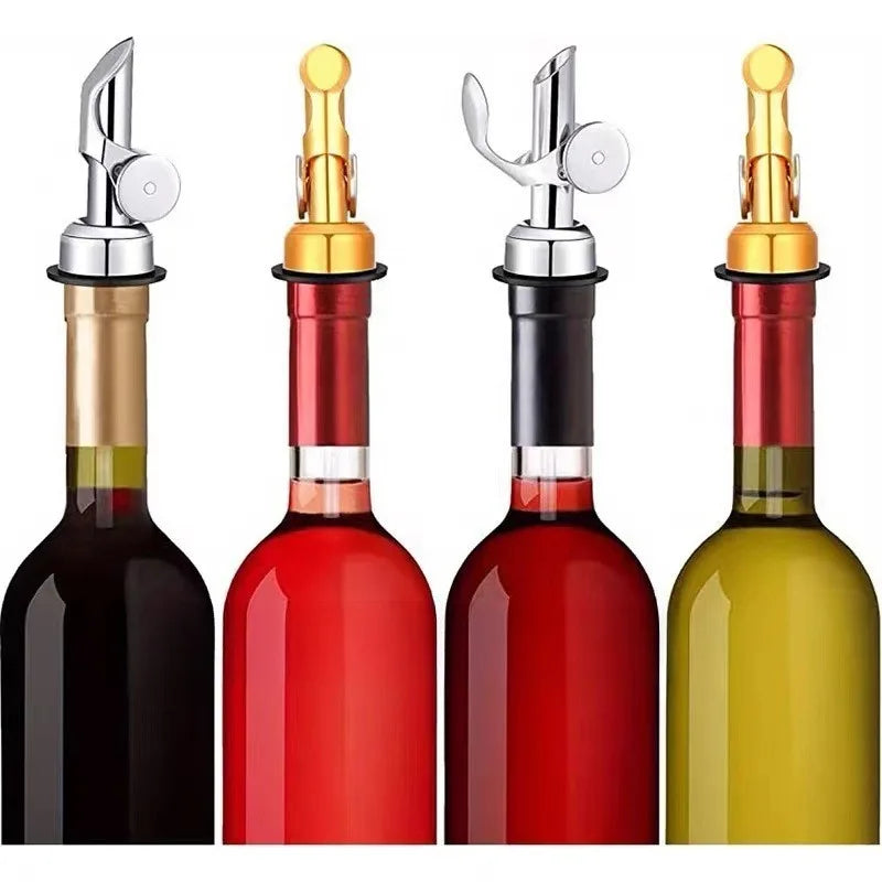 304 Stainless Steel Oil Nozzle – Leak-Proof Bottle Pouring Stopper Oil Pouring Nozzle Zpaxo