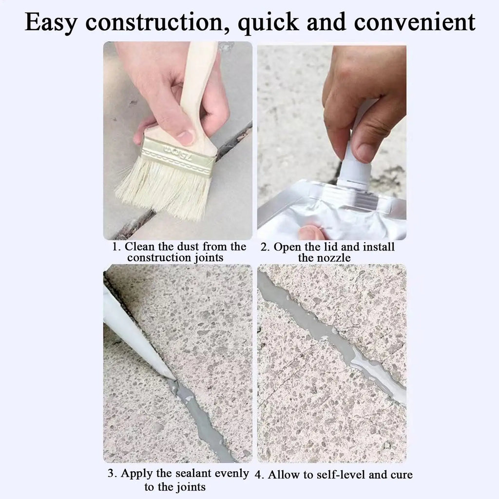 Roof Repair Sealant Waterproof Floor Caulking Glue Concrete Joint