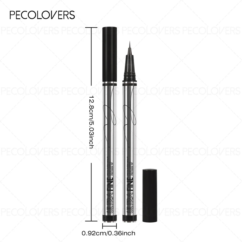 Waterproof Liquid Eyebrow Pencil 0.01mm Ultra Fine Sweat-proof Natural Eeyeliner Lying Silkworm Pen Lasting Makeup Eye Cosmetics Zpaxo