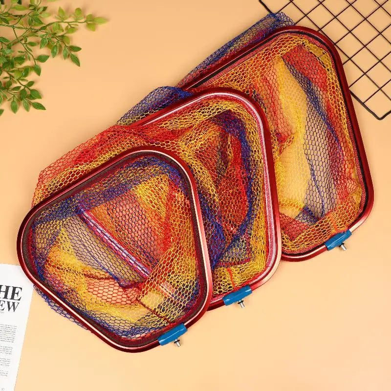 Aluminum Alloy Ultralight Fishing Landing Net Head – Colorful