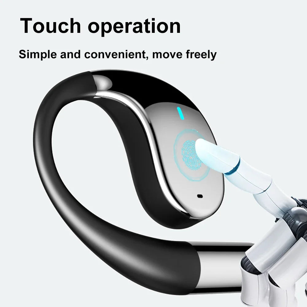 KEBIDUMEI AI Real Time Translator Earphones Bluetooth 5 4 Ear Hook