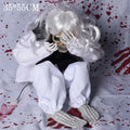 Halloween Animated Crying Ghost Touch-activated Shaking Skull LED
