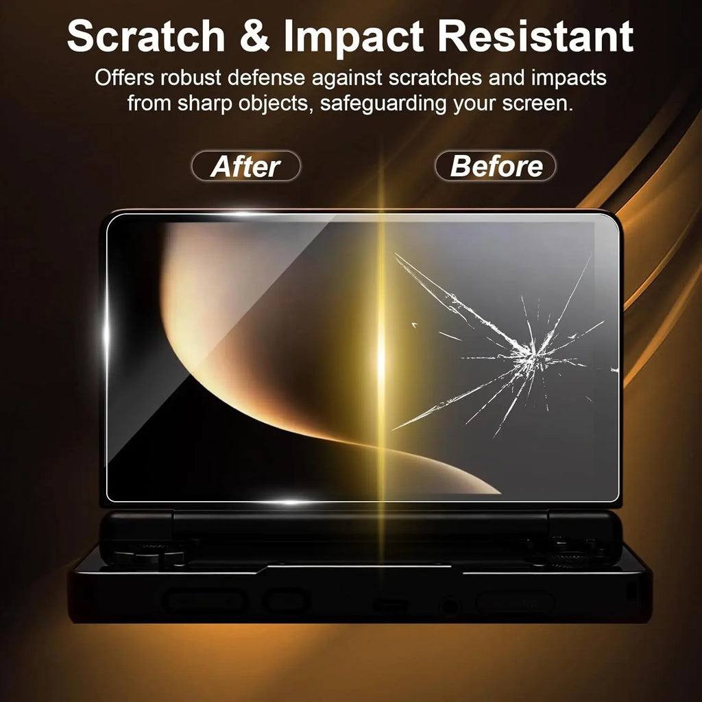 For AYN THOR Anti-Fall Case TPU Case Handheld Console Transparent Protective Cover Screen Protector Set Shell Grip Storage Zpaxo