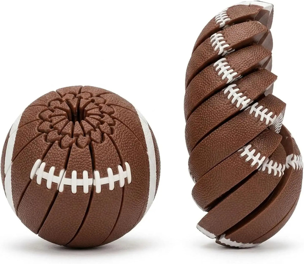 Baseball Fidget Ball 3D Printed Twist Turn Stress Relief Desk Relieve Zpaxo Football
