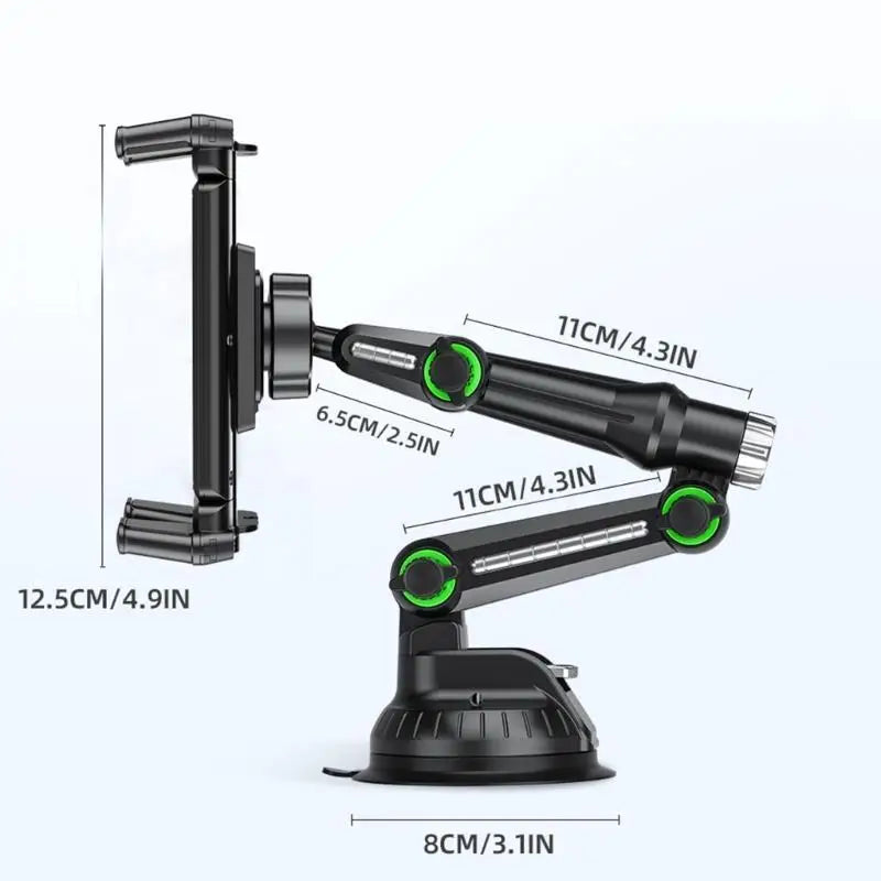 652F Car Tablet Support Holder Foldable Support 360 Degree Rotating for Phones Tablet Zpaxo