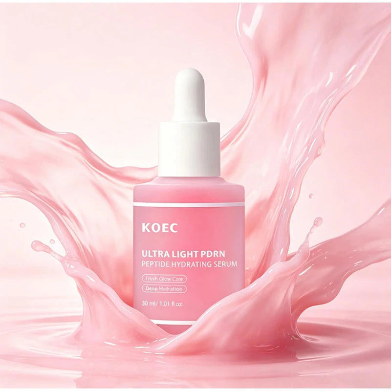 PDRN Salmon DNA Pink Peptide Serum – Brighten & Hydrate Facial Serum Essence Zpaxo