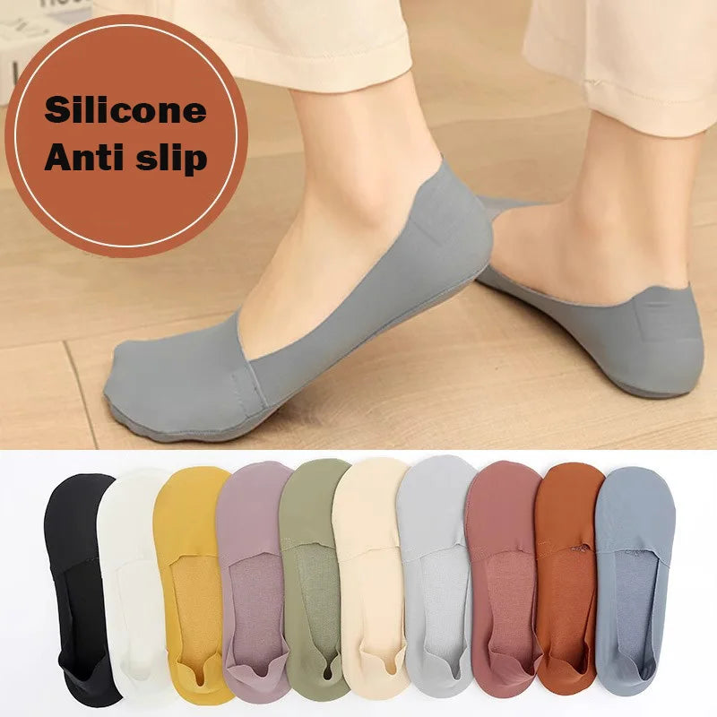 2 Pairs Lot Socks Women's Summer Ultra-thin Invisible Low Cut
