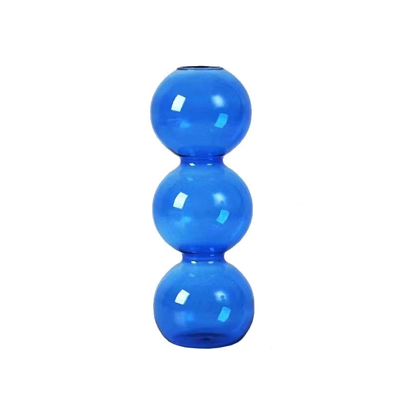 Nordic Glass Bubble Vase – Hydroponic Bud Vase Home Decor