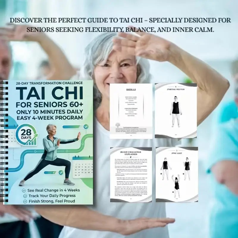 28 Days Transformation Challenge Tai Ji Seniors Only 10 Minutes Daily Zpaxo