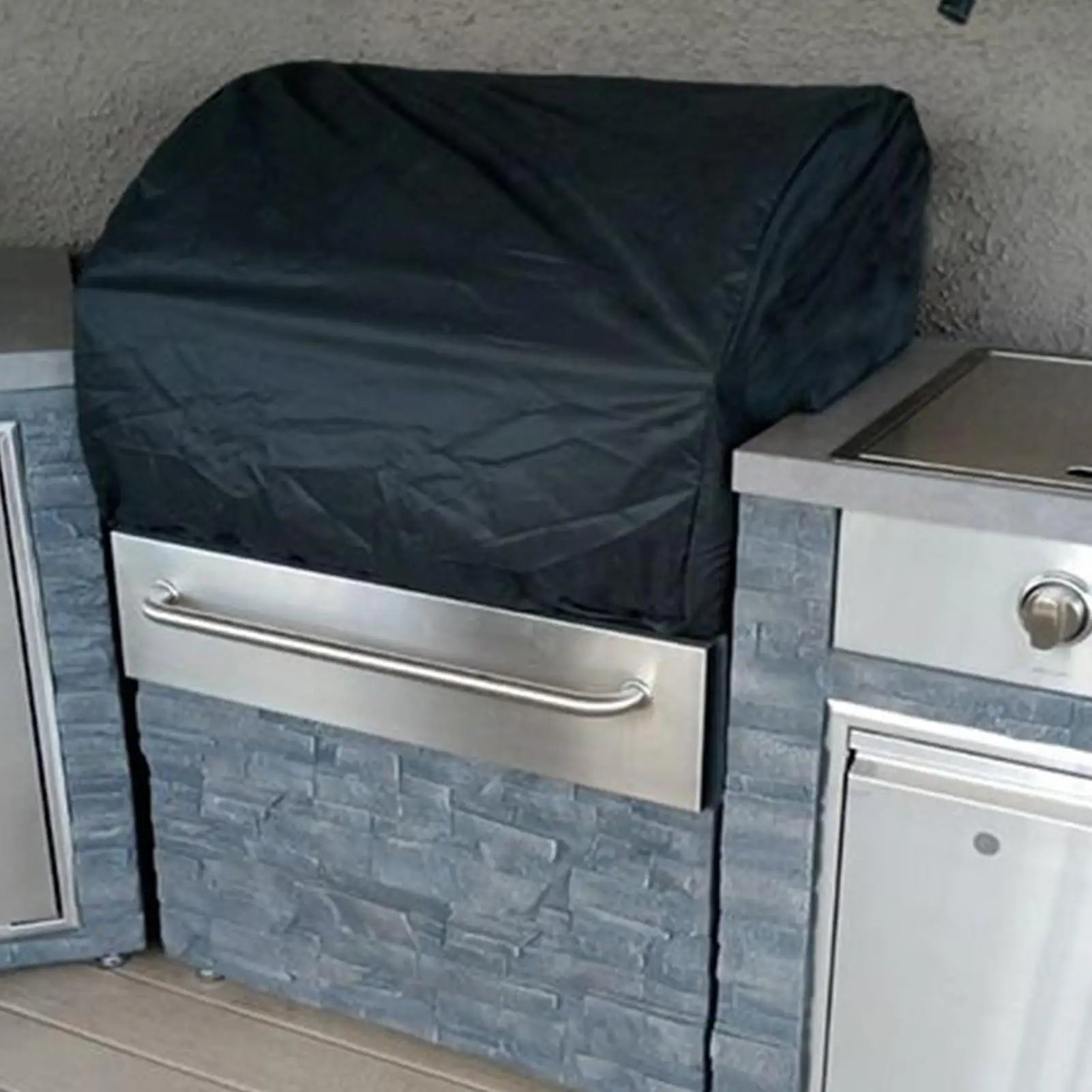 Built Grill Cover BBQ 210D Oxford Fabric Waterproof Barbecue Cookware