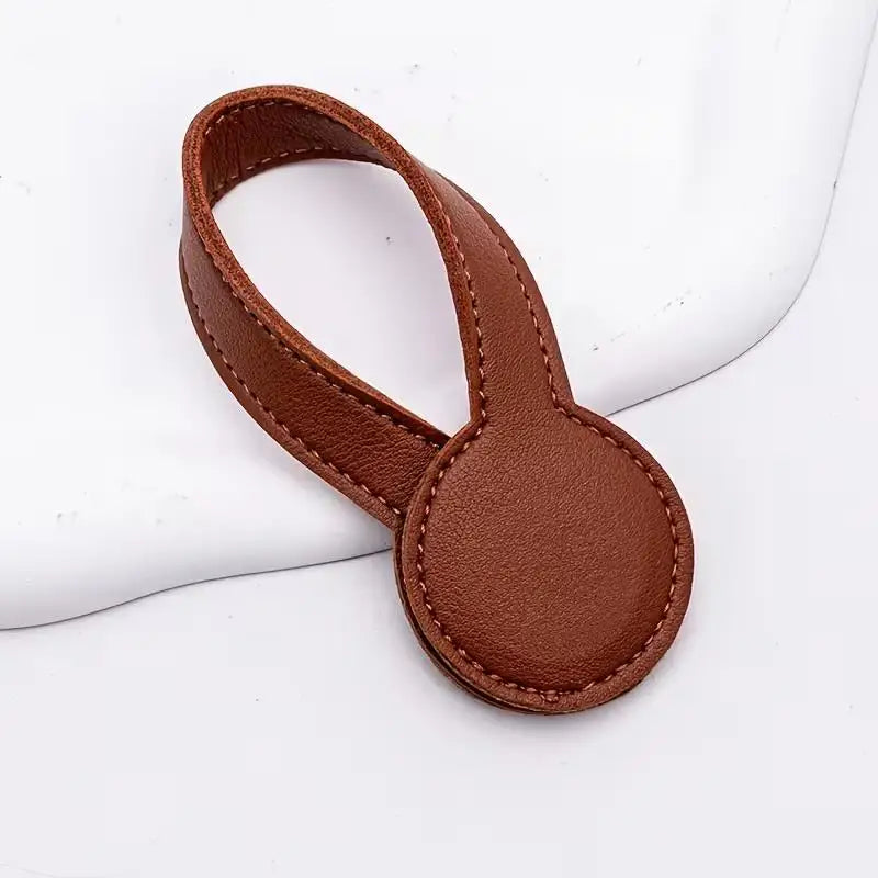 2 Pack PU Leather Hat Clips for Women – Adjustable Cap Holder Purse, Bag & Travel, Fashion Accessory Zpaxo