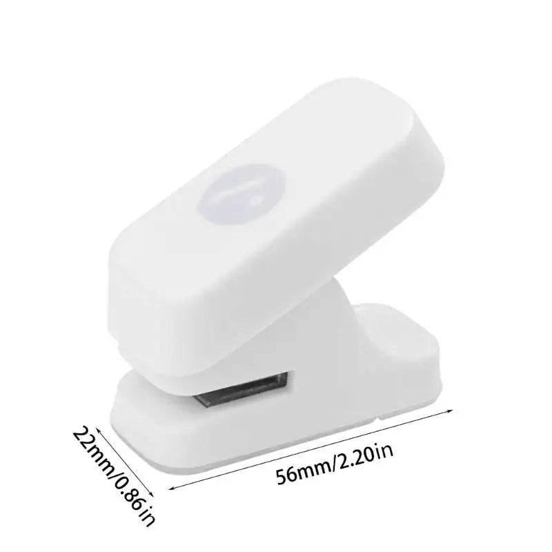 652F Mushroom Hole Single Puncher Labor Saving Mini Portable Paper Zpaxo