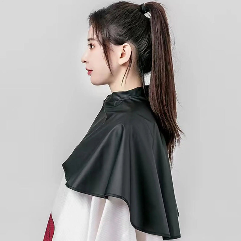 Black Hairdressing Cape Professional Hair- Salon Barber Cloth Wrap